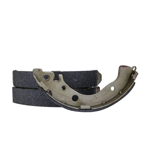 Pair Of Rear Drum Brake Shoes For Honda Civic Fit Insight 2006 To 2020, heavy duty steel, semi-metal friction, ready for install.