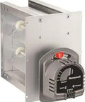 8 Inch By 14 Inch Parallel Blade Damper Built Tough With Extruded Aluminum Frame And Blades, Power Close Spring Open, 24V Motor