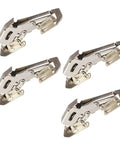 4 Inch Soft Close Damping Cabinet Hinges Set Of 4 For Kitchen And Closet Furniture Stainless Steel Wardrobe Door Hinges