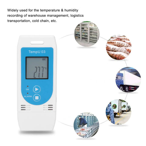 No Sweat Usb Temperature And Humidity Data Logger With Heavy Duty Memory Bank And Smooth Lcd Readout For Straight Up Clinical Or Commercial Storage Tasks, measuring 27.1°C.
