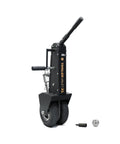 No Sweat Drill Powered Trailer Dolly With 10000 Lbs Capacity And Smart Auto Brake For Rv Boat Haulers heavy duty dolly with dual wheels.