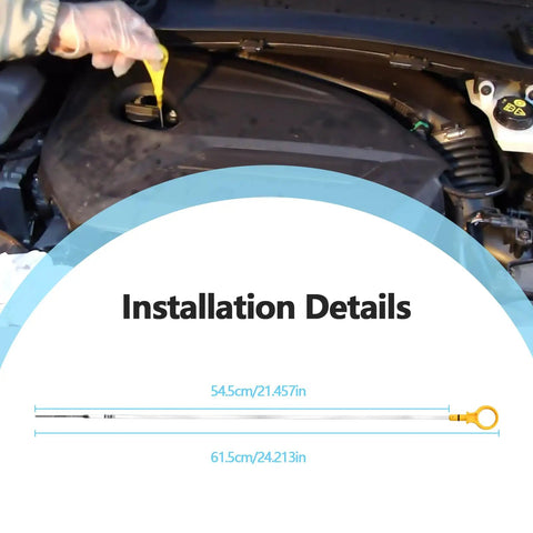 Oil Dipstick Replacement For Ford Escape 2013 2019 2.5L, Fusion 2013 2020 2.5L, Transit Connect 2014 2023 usage details