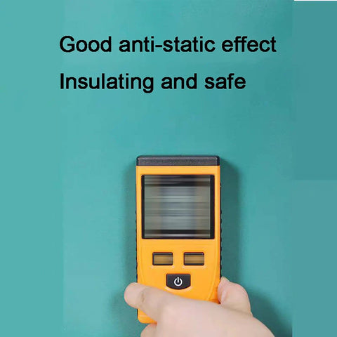 Hand holding a device on ESD Safe Rubber Mat For Electronics Workstations, Oil And Heat Resistant, 2mm Thick, Perfect For Soldering.