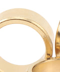 Close-up of Pro Grade Blade Arbor Adapter Set For Concrete Cutoff Saws, 5 Pack, Metal Reducer Rings with smooth finish and durability