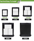HPA300 Replacement HEPA Filter Bundle with 4 carbon pre-filters, showing 3 filter setup for HPA300 air purifiers, easy installation.