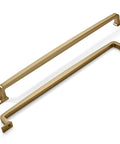 2 Pack 12 Inch Cabinet Handles Champagne Bronze Warm Brass Cabinet Pulls For Cabinets Drawers Cupboards Wardrobes Doors Kitchens And Furniture Hardware For DIY Home Renovations And Upgrades To Modernize Your Kitchen And Living Spaces
