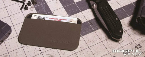 Ultra Slim No Bulk Card Holder Wallet For Everyday Carry Holds 3 To 7 Cards With ID And Transit Access Durable Polymer EDC Gear