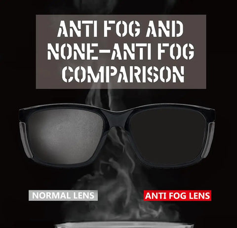 Anti Fog Safety Glasses With Side Shields ANSI Z87.1 Clear Lens Eye Protection For Men And Women lab chemistry industry comparison