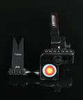 Adjustable Spring Steel Arrow Rest For Compound Bows Aluminum Black With Interchangeable Blades Micro Adjustable Height