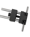 Precision Steel Milling Vise Work Stop Locator For CNC Machine Tool Clamping Jaw Kit Adjustable Clamp size 0.5 to 2 inches, steel design.