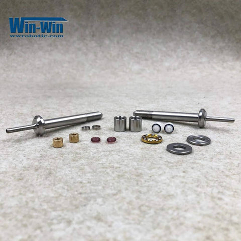 Win-Win waterjet swivel maintenance kit with 2 stainless rods, seals, O-rings, and washers.