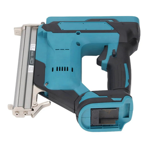 Heavy Duty Cordless Brad Nailer Battery Powered With 100 Nail Capacity Drives 10 To 30 Mm Straight Pins Quick Release Nose Design Zero Hassle Setup Dope For Baseboard Trim Woodcraft And Furniture Reupholstery Tasks Built Sick And Solid