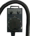 Top Rated MPG Handwheel Manual Pulse Generator A860-0203-T013 For CNC Machine Precision Control Smooth Hand Cranking And Reliable High Speed Operation To Keep Your Workflow On Point And Get That Perfect Finish Every Single Time., black CNC manual pulse generator with coiled cable and control dials