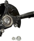 Front Left Wheel Bearing And Hub Assembly For Honda Accord And Acura Tsx Drivers Side Loaded Knuckle with mounting hardware.