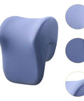 All Day Office Comfort Neck Pillow For Desk Memory Foam Headrest Washable Cover Multi Use Chair Cushion In Purple