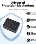 Knockout 2W AC DC Power Supply Module showcasing its advanced protection mechanisms and durable design.