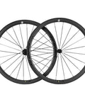 Kickass Tubeless Ready Carbon Fiber Wheelset For 700c Road Bikes Toray T700 Build UCI Approved EN Tested Shimano V Brake