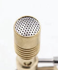 Compact Portable Bunsen Burner With Brass Gas Burner Head And Air Adjustment For Lab Heating Countertop Blowtorch
