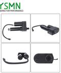 Farm Tough Round Baler Linear Actuator Straight Bolt On Replacement For New Holland 848 853 855 No Sweat Install GF12 1004 768929 Bulletproof Hay Rig Gear linear actuator with black housing and wiring.
