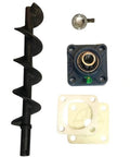 Bottom Auger Kit With Shaft, Bearing, Locking Collar And Gaskets No Motor Replacement For PU AF11B Compatible With Englander 25