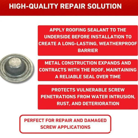 Premium Galvalume Roof Screw Caps To Cover Exposed Hardware Without A Sweat And Deliver A Knockout Waterproof Shield For Outdoor Shingles Patios And Fix Ups, detailed view showing metal screw cap for waterproofing.