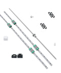 Built Tough 2 Pack 1200mm HGR20 Linear Guide Rails and 1200mm SFU1605 Ball Screw Drive with nut housing and blocks