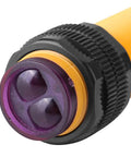 Close-up of Infrared Through-Beam Photoelectric Switch Sensor part for 5-30 Cm Range DC 6-36V PNP IR Photoeye Automation.