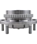 Front view of Pack Of 2 Front Wheel Bearing And Hub Assemblies For Kia Sorento 2007 2008 2009 3.3L 3.8L RWD Sealed Bearings