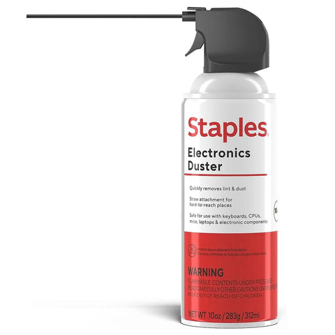 Heavy Duty Compressed Air Duster for Electronics and Office Gear Dust Keyboards PCs Laptops Printers and Gaming Consoles