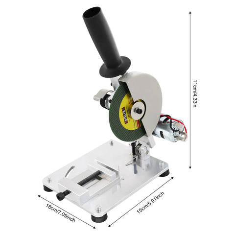 Dope Portable 4 Inch Mini Table Saw With 0 To 45 Degree Miter Desktop Metal Cutting Machine for crafts and hobby projects
