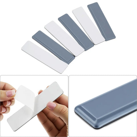 Furniture Sliders For Carpet, Hardwood And Tile Floors, 16 Pack 1 Inch By 4 Inch Rectangular Self Adhesive Pads, PTFE And EVA Floor Protectors For Easy Moving And Protecting Surfaces