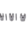 Heavy Duty Alloy Steel Pipe Threader 4 In 1 Dual Cut For Male Female Threads With Kits for half inch and three quarter inch pipes.