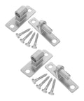 Heavy Duty Stainless Steel Gate Hinges With Male And Female Mechanism And Screws Weather Resistant Wall Mount Hardware For Barn Doors And Fences Indoor And Outdoor Use Long Lasting Gate Hardware, pair with screws