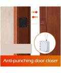 Automatic Sensor Door Closer No Drill Install Easy Setup Heavy Duty 500g To 1000g Tension Ultra Smooth Soft Close For Home Office