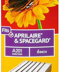 AC Furnace Air Filter 20x25x6 MERV 11 Without Cardboard Frame Fits Aprilaire SpaceGard 2200 2250 201 And Lennox PMAC-20C