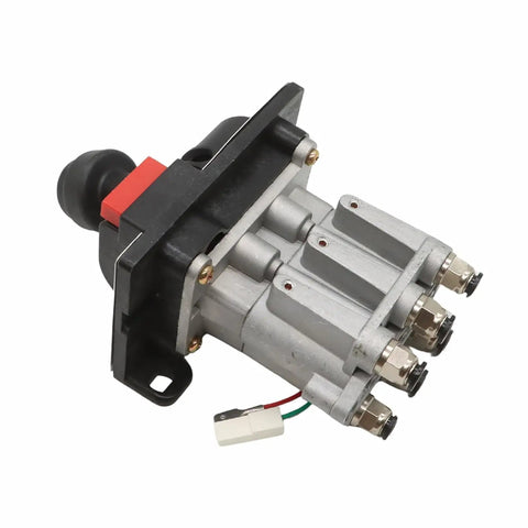 PTO Hoist Control Valve Kit With Dual Pneumatic Valves And Kickout For Beefed-Up Heavy Duty Hydraulic Tippers And Dump Trailers Direct Replacement For 328388-79X 329358X K90 Compatible With Apsco And Major PTO Hoist Systems
