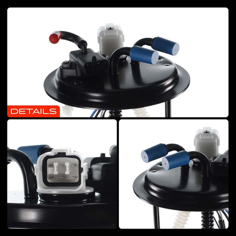 Premium Quality Straight Swap Electric Fuel Pump Module Assembly With Pressure Sensor For Kia Sorento 2005 2006 V6 3.5L direct fit assembly detail.