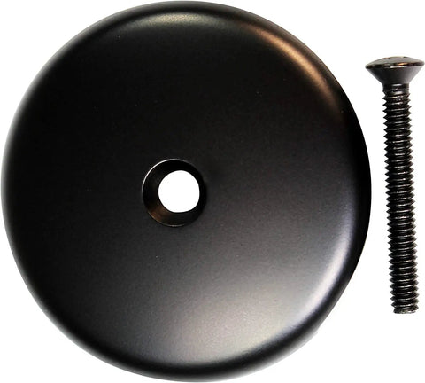 Rock Solid Twist Close Bathtub Drain Trim With One Hole Overflow Faceplate And Universal Connector In Quality Oil Rubbed Bronze Finish Built Tough Fifty Pack round cover with screw