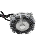 Heavy Duty Radiator Fan Clutch For Ram 2500 3500 4500 5500 6.7L Diesel 2013 2018, aluminum construction, top view, sleek design.