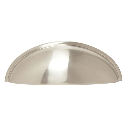 10 Pack Brushed Nickel Cabinet Handles 3 Inch 76mm Center To Center Drawer Pulls For Kitchen Cabinets Cupboards And Dressers, side view.