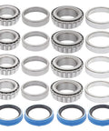 Beefed Up 4 Pack 10,000 Lb Trailer Axle Ball Bearing Kit With Inner 28580 28521 Outer 25580 25520 And Oil Seal 091030