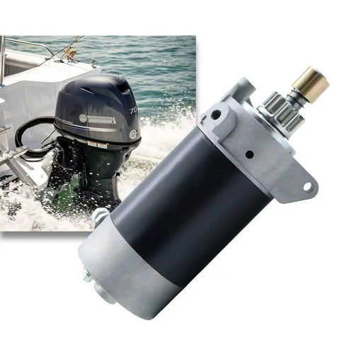 Powerful Yamaha Marine Outboard Starter Motor For 60HP And 70HP Models Direct Replacement Fits 60TLR 60ELR 60TLR P60TLH 70ETL 70TLR C70TLR Sierra 186411 OEM And Aftermarket Ready For Quick Reliable Starts