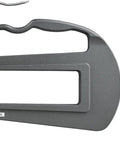 Dial Thickness Gage Pro Grade With Flat Anvil And Deep Throat For 0 To 10 mm Range, 0.01 mm Graduation, Accuracy About 15 Micrometers, Light Measuring Force Under 1.4N, Ideal For Precise Metal And Film Thickness Checks, side view of gray frame