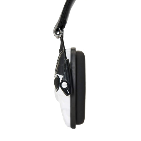 Side view of Impact Sport Electronic Shooting Earmuff With Sound Amplification In Multicam Alpine, showing black ear cushion