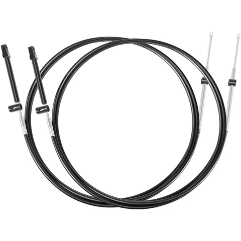 Two Pack Boat Throttle and Shift Cables for Mercury MerCruiser Outboard Engines Gen1 CC179xx Gen2 CC189xx Replacement Cables