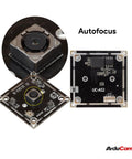 8MP 1080P Auto Focus USB Cam Module with Microphone, showing front and back circuit details, IMX179 sensor, black