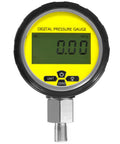 Heavy Duty Hydraulic Pressure Gauge Digital Display 10000 PSI 700 BAR With 1/4 Inch NPT Connector front view