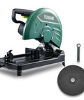 Heavy Duty 2200W 3800RPM Abrasive Chop Saw For Fast Metal Cutting Of Rebar Angle Iron And Hollow Pipe With Blade Included