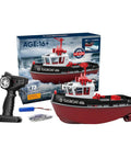 RC Tugboat For Adults 1 To 72 Scale Electric Remote Control Boat with controller, box, and accessories