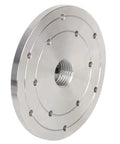 6 Inch Wood Lathe Face Plate Alloy Steel Built Tough For 1-1/4 X 8 TPI Spindle, 6 inch diameter durable face plate for woodworking